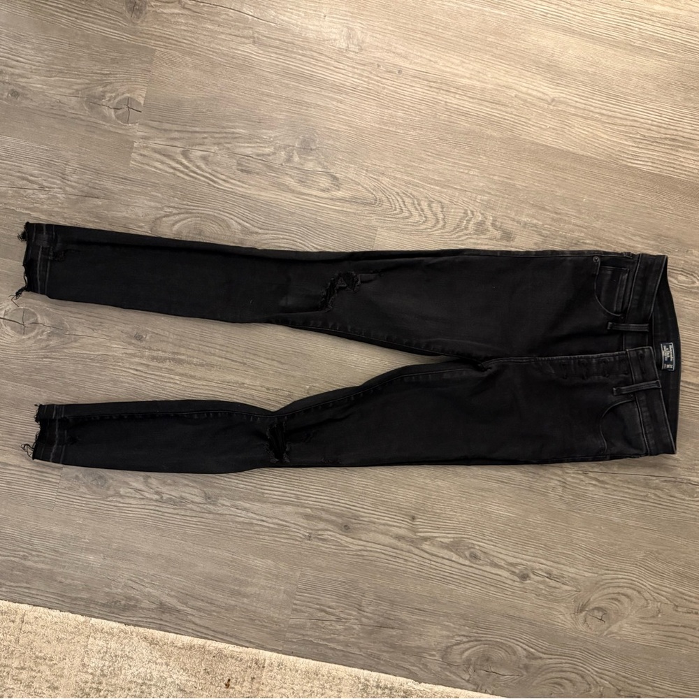Abercrombie & Fitch Black High Rise Jeans